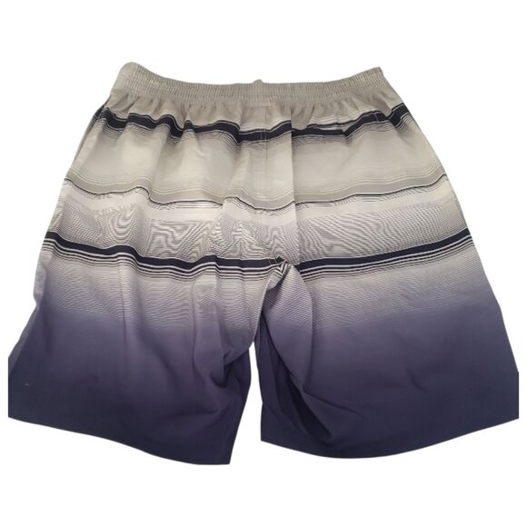 CT2229 Men's G-III Sports by Carl Banks Navy New York Yankees Defense Swim Trunk - Picture 2 of 9